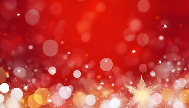 Papel de parede de Natal de presente em fundo vermelho cópia de espaço