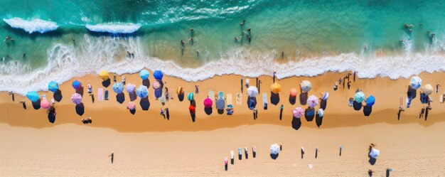 Papel de parede de onda de praia