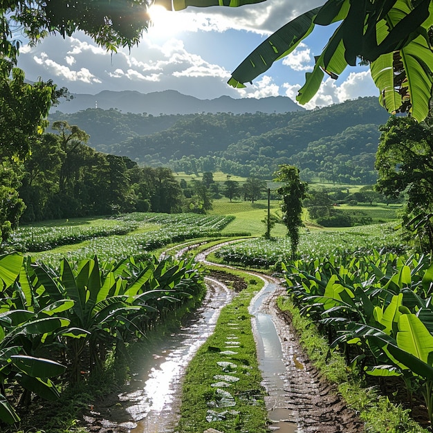 Foto papel de parede de restauração ecológica agroflorestal