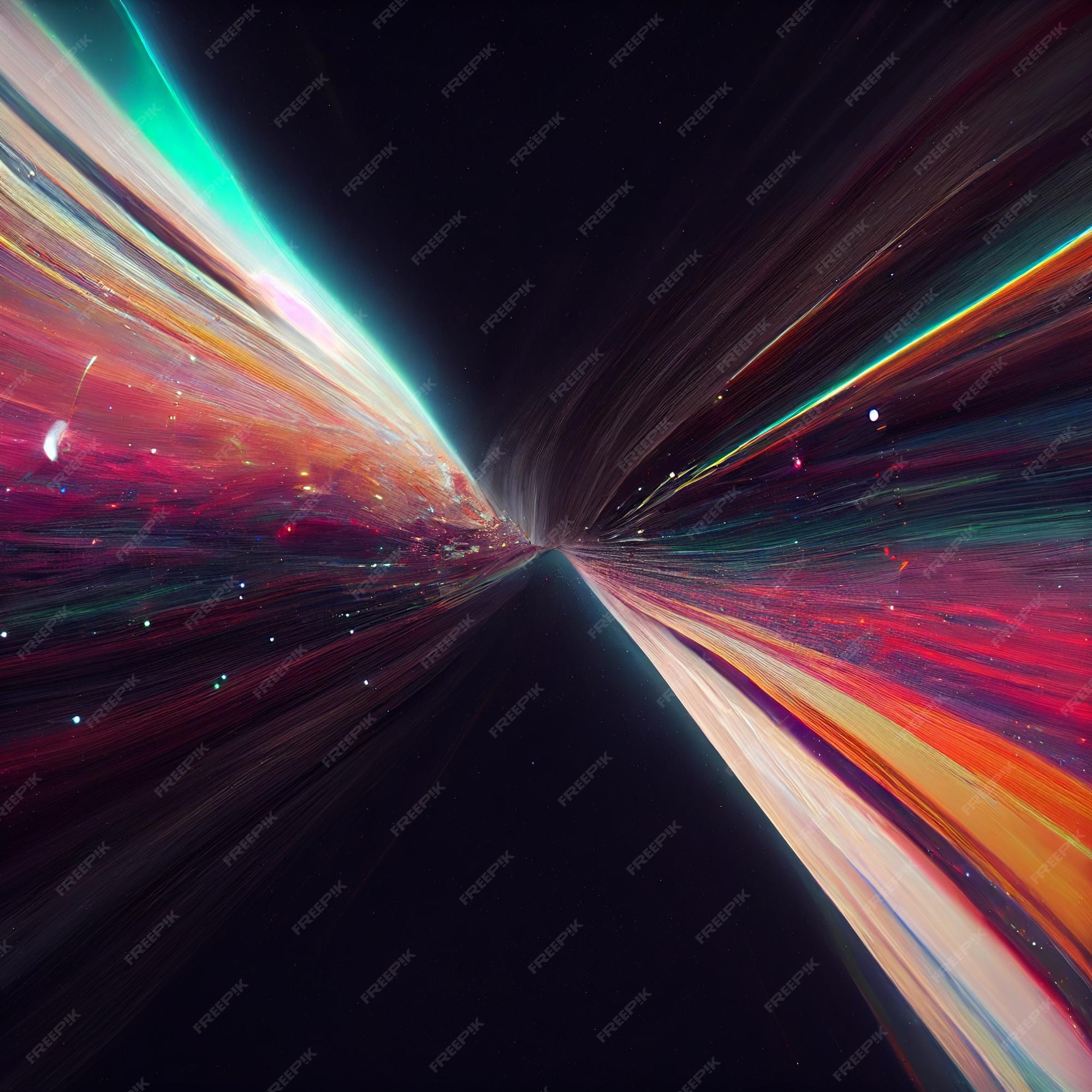 Fundo de falha universo abstrato com falha papel de parede de vídeo 4k