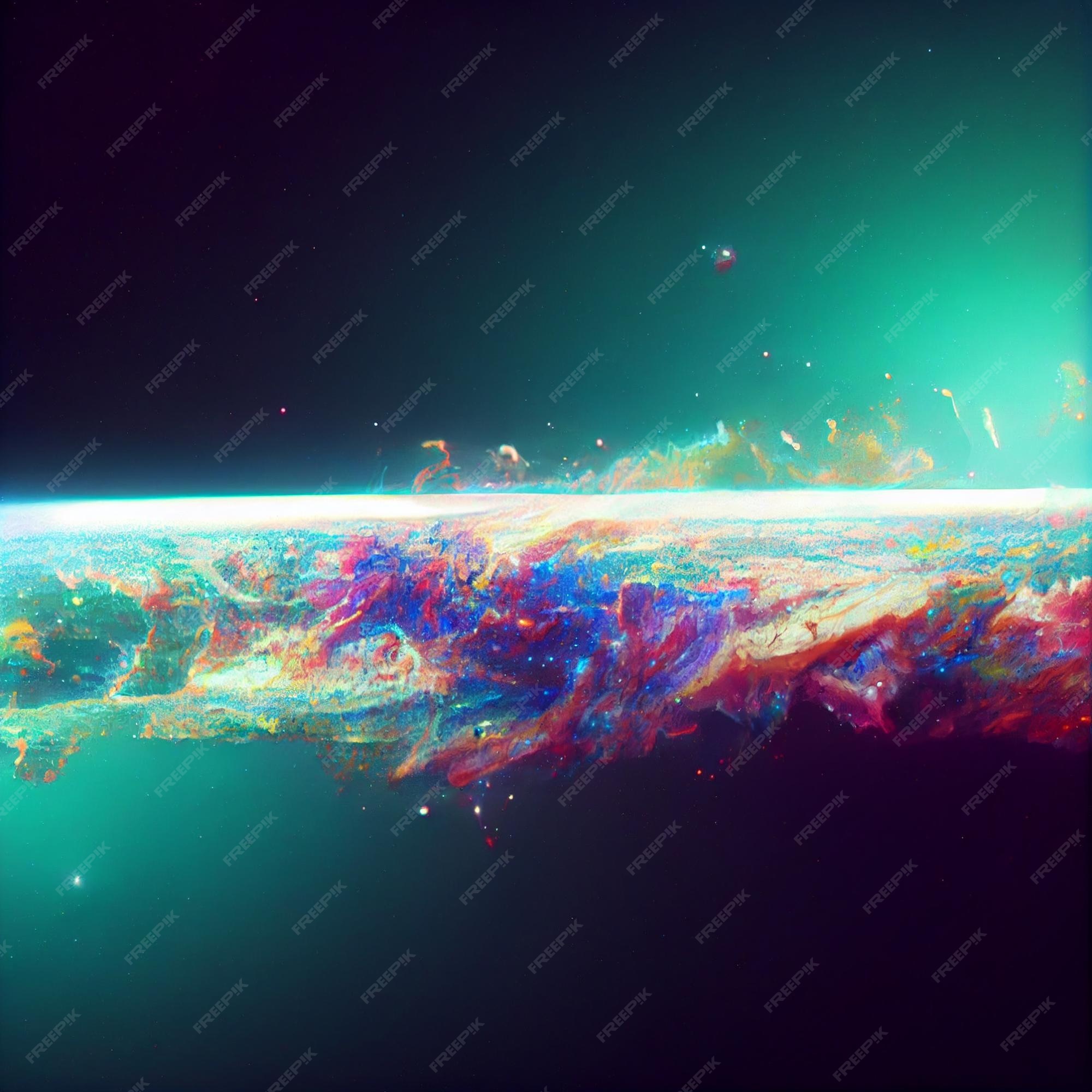 Fundo de falha universo abstrato com falha papel de parede de vídeo 4k