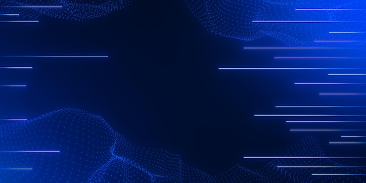 Foto papel de parede digital azul criativo inovação tecnológica e conceito de página de destino renderização 3d