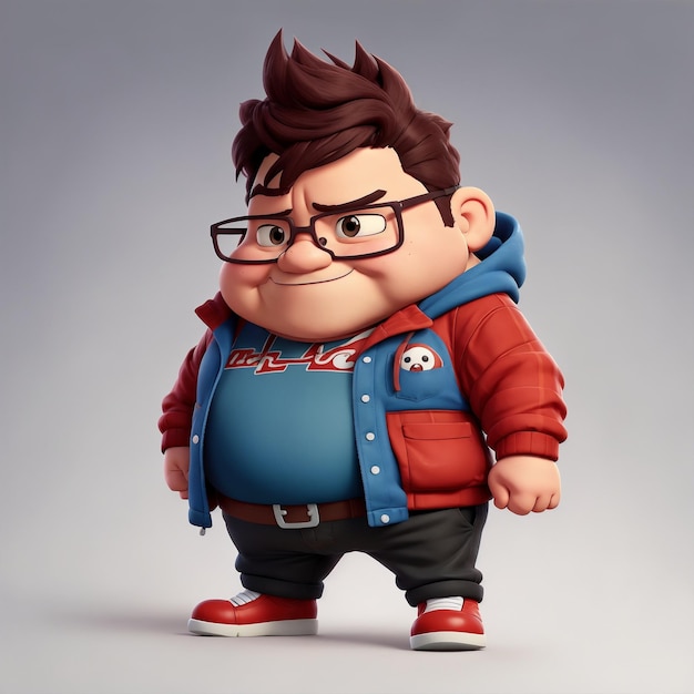 Papel de parede do personagem de desenho animado Fat Boy