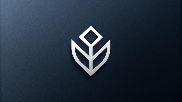 papel de parede escuro com logotipo