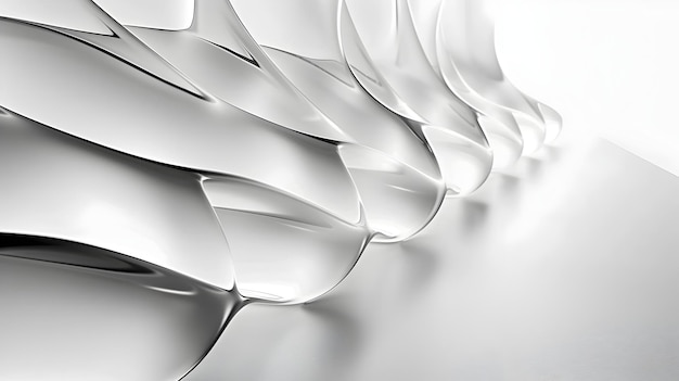 Papel de parede geométrico em tons monocromáticos com padrões de ilusão óptica