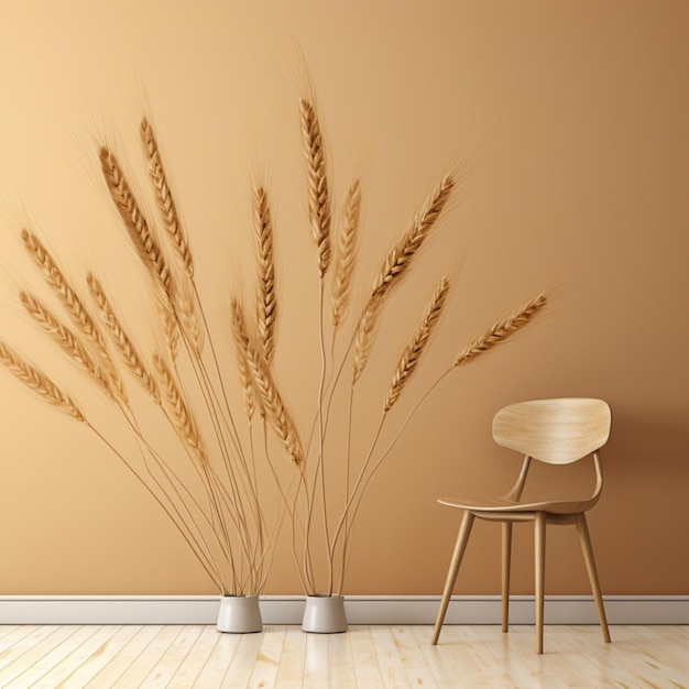 papel de parede minimalista de cor de trigo de alta qualidade 4k hdr