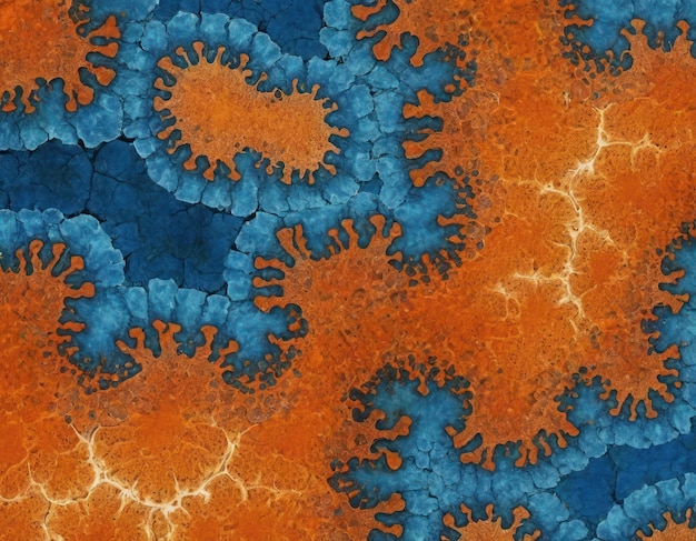 papel de parede msc de textura abstrata papel de paradeiro de textura azul e laranja