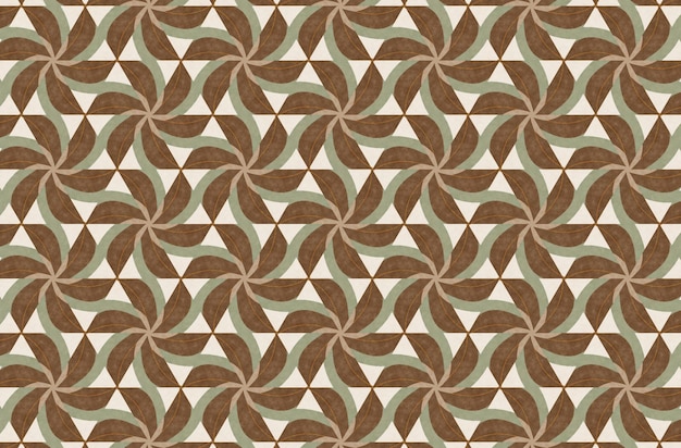 Papel de parede sem costura composto por padrões geométricos simples e modernos padrão de arte geométrica