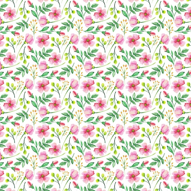 Papel digital floral de primavera