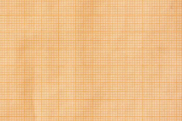 Papel de escala de cuadrícula gráfica naranja