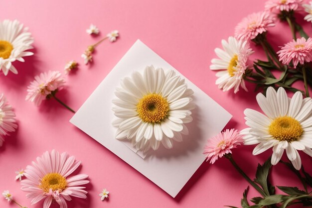 Foto papel fotográfico perto de flores e copo de bebida papel fotográfico perto de flores e copo de bebida