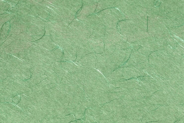 Papel kraft verde velho com manchas de textura de linhas de franjas