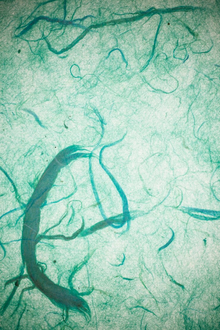 Papel de morera verde.