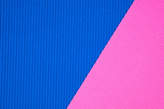 Foto papel ondulado azul e rosa