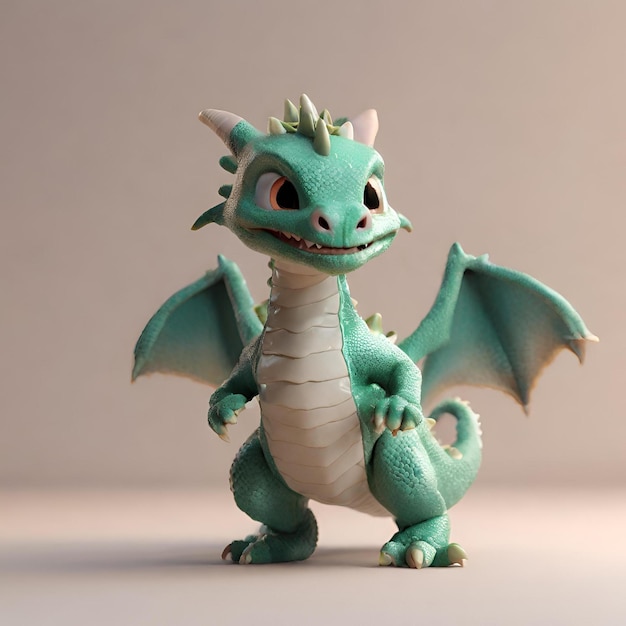 Foto papel de pared de dragón 3d animal de alta resolución