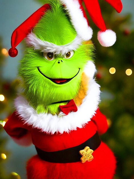 Foto papel de pared del grinch de navidad para descargar