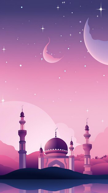 El papel de pared islámico tradicional para móviles de Ramadan Kareem