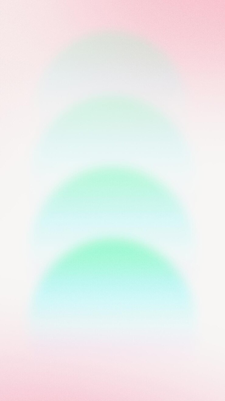 Foto papel de pared móvil con gradiente verde rosa abstracto