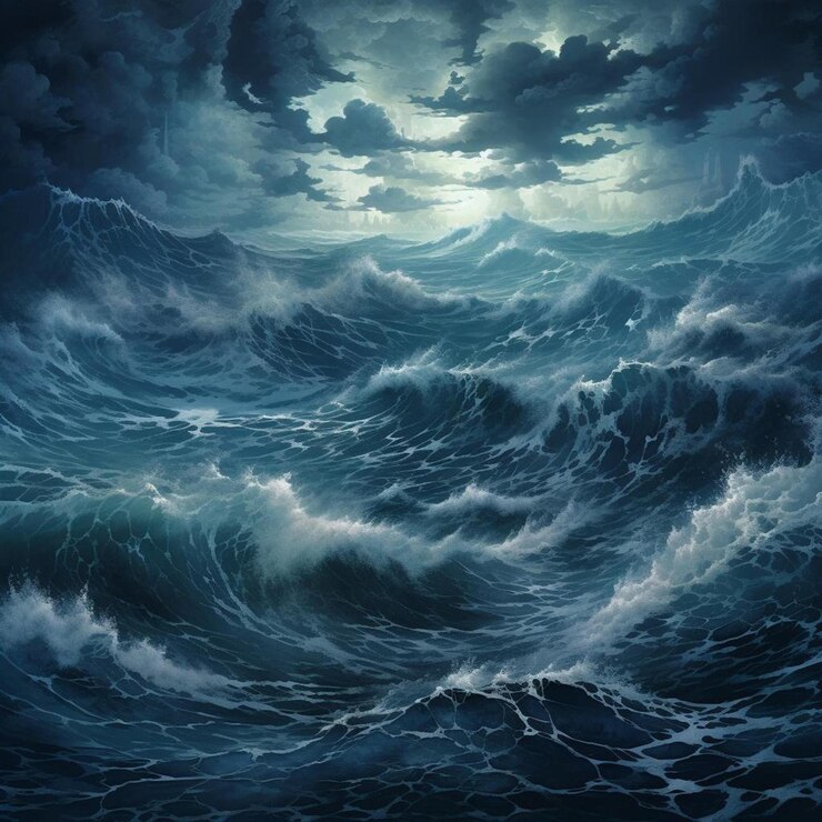Papel de pared de olas del océano 4k imágenes de fondo del océano submarino fondo de animales del océano