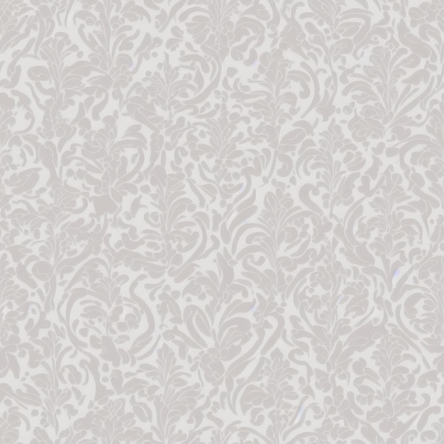 Un papel pintado de color gris con un patrón floral.