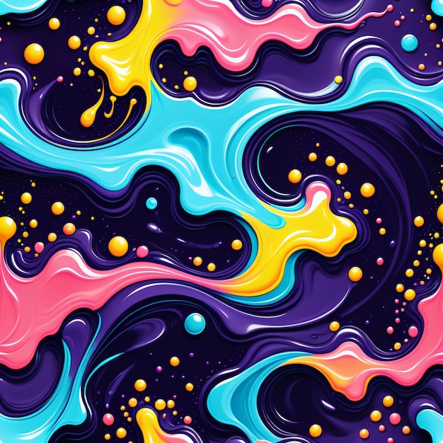 Papel pintado de fondo salpicado de patrón de color abstracto