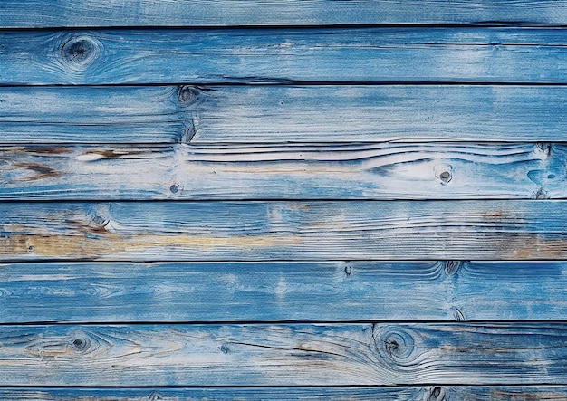 Papel pintado de madera azul con fondo de madera.