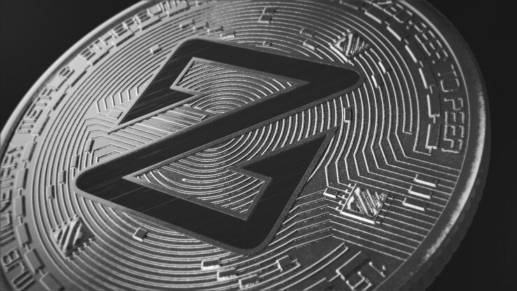 Foto papel pintado de la moneda de zcoin