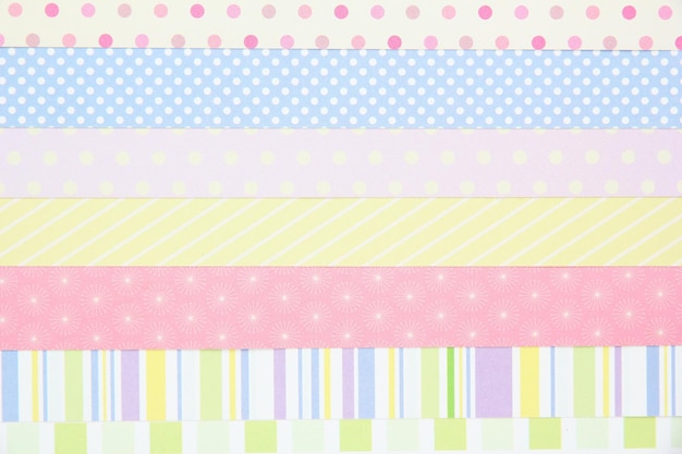 Papel para scrapbooking de cerca