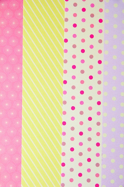 Papel para scrapbooking de cerca