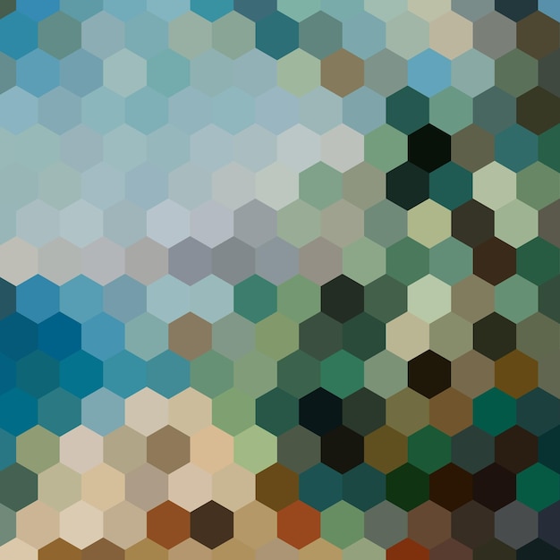 papel tapiz de color con hexágonos interconectados