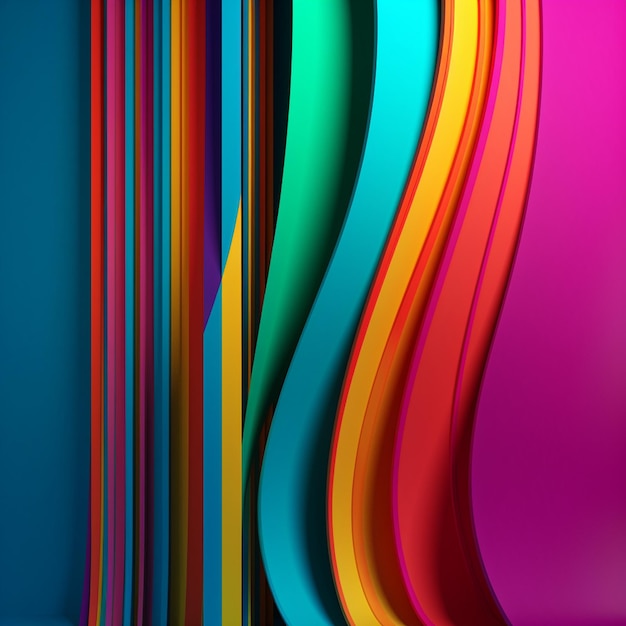 Un papel tapiz colorido con la palabra "en él"