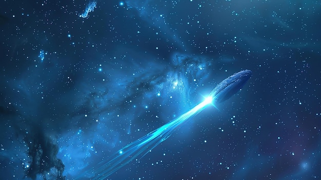 papel tapiz de cometa