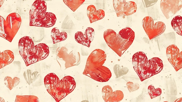 El papel tapiz del corazón del amor