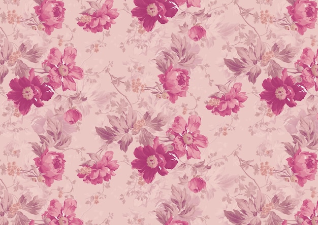 el papel tapiz es un diseño floral por persona