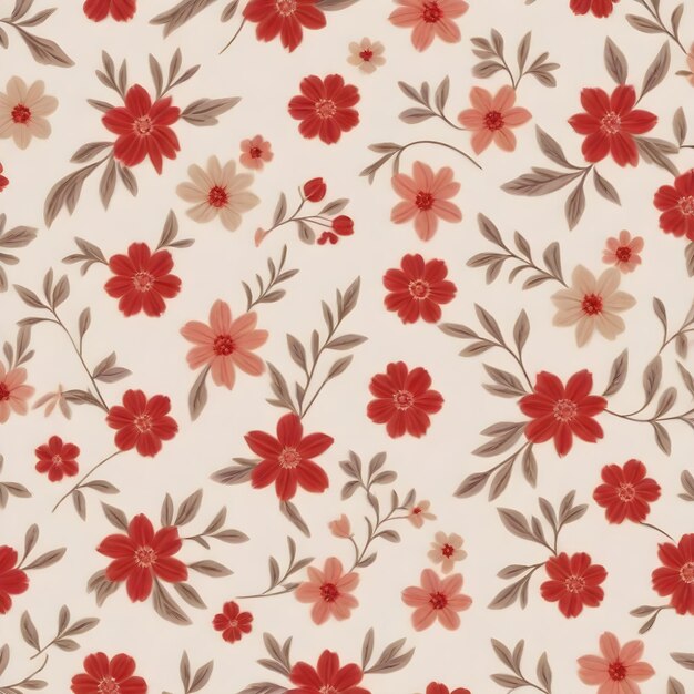 un papel tapiz floral con flores rosas y hojas marrones