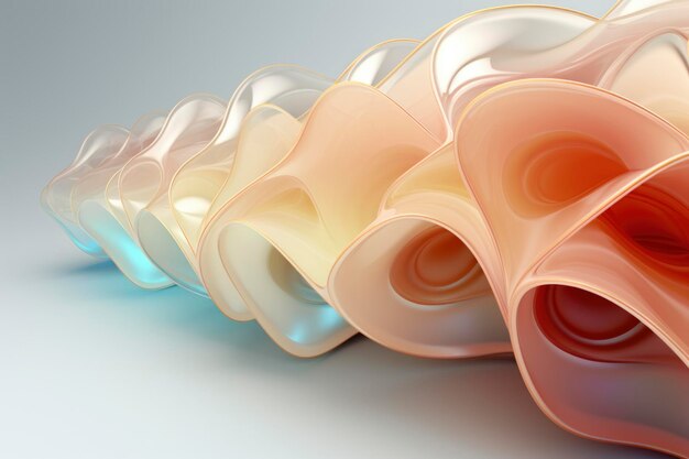 Papel tapiz de fondo de geometría 3D futurista con espacio de copia para decoración y diseño web