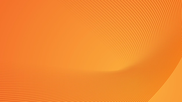 papel tapiz de fondo naranja abstracto con línea curva para el fondo o la presentación