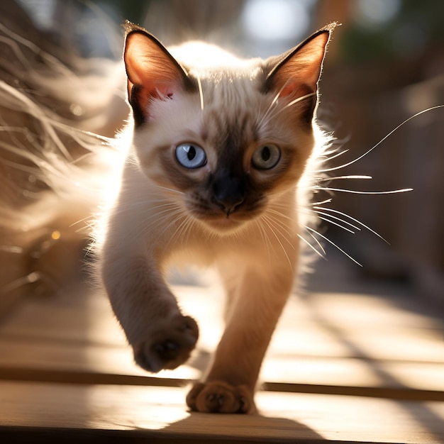 papel tapiz de gato lindo o una foto de gato hermosa