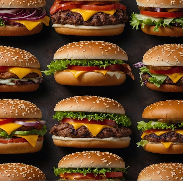papel tapiz para hamburguesas de comida rápida