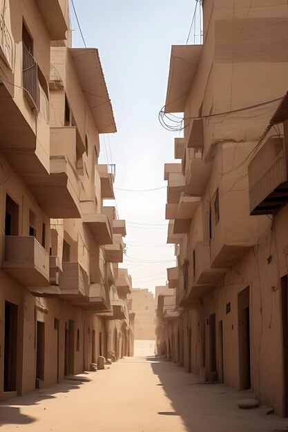 Foto papel tapiz natural de hermoso escenario ultra realista casa y vista urbana