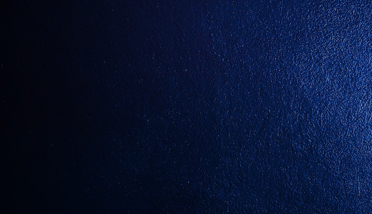 Foto papel tapiz de pared abstracto con pared de cemento negro oscuro degradado azul.