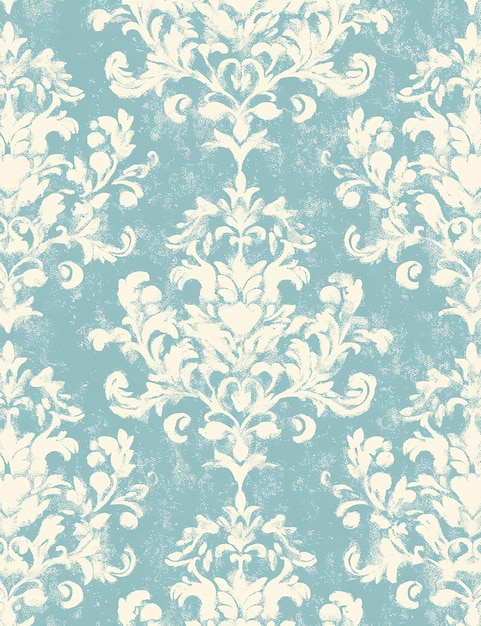 un papel tapiz con un patrón floral por persona