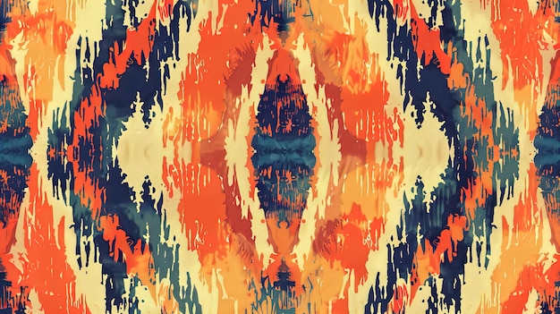 papel tapiz con patrón de ikat