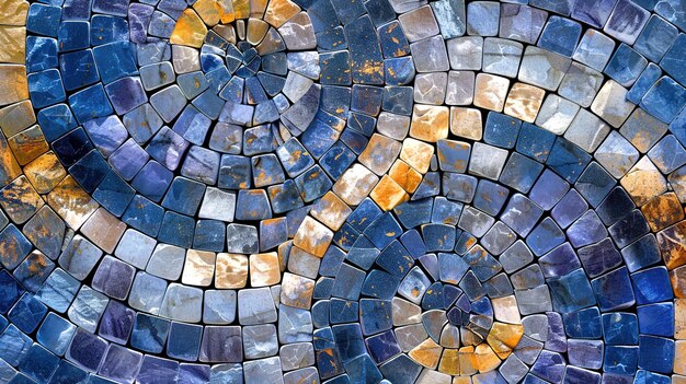 papel tapiz con patrón de mosaico
