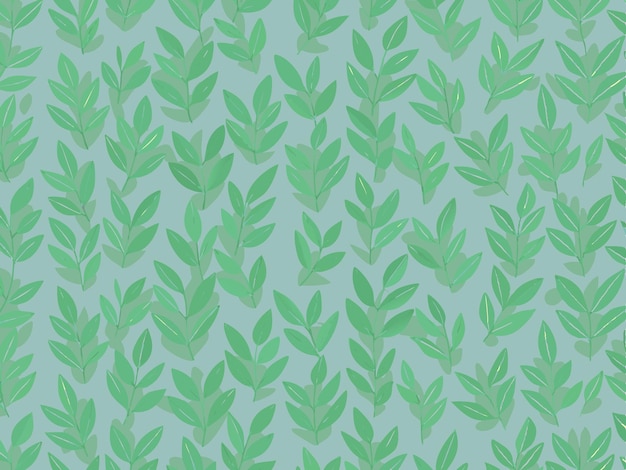 un papel tapiz por persona presenta una hoja verde con un fondo verde