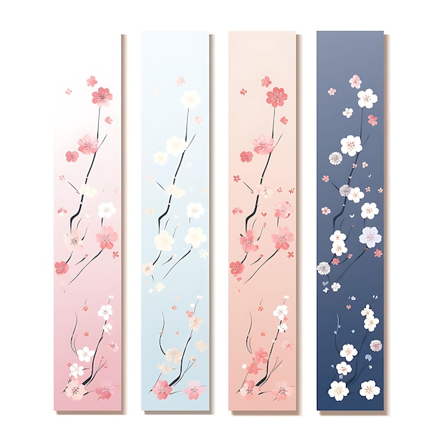 Foto papel washi japonés colorido en tonos pastel suaves delicado y transl concepto creativo diseño de ideas
