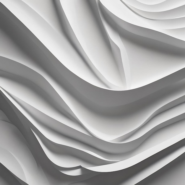Papercut-Kunst abstrakter Hintergrund weißes minimalistisches modernes Design für Geschäftspräsentationen