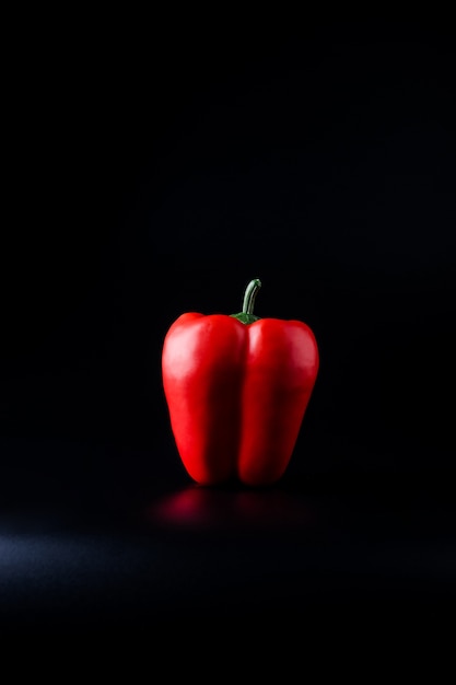 Paprika oder Paprika oder Capcicum Es machen Form aus Kunststoff