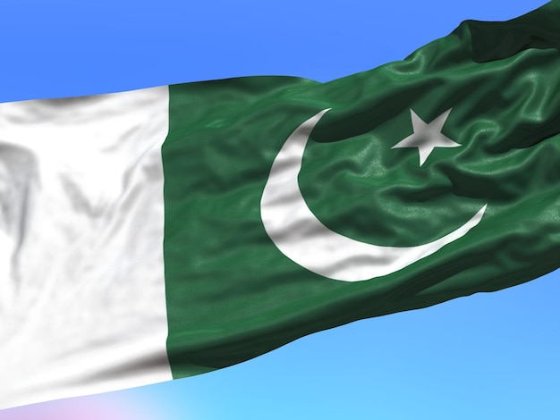 Foto paquistão da bandeira