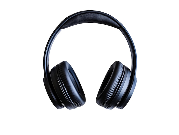 un par de auriculares negros